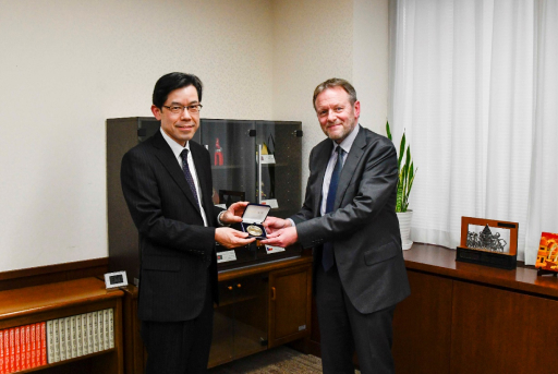 Visit by Prof. Colin Grant, the Deputy Vice-Chancellor Global of the University of New South Wales (UNSW)