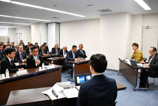 Visit by the Governor of the National Resilience Institute of the Republic of Indonesia and His Delegation