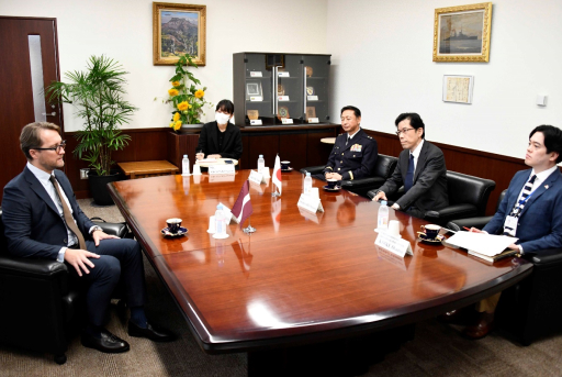 Visit by H.E. Mr. Zigmārs Zilgalvis, Ambassador Extraordinary and Plenipotentiary of the Republic of Latvia to Japan