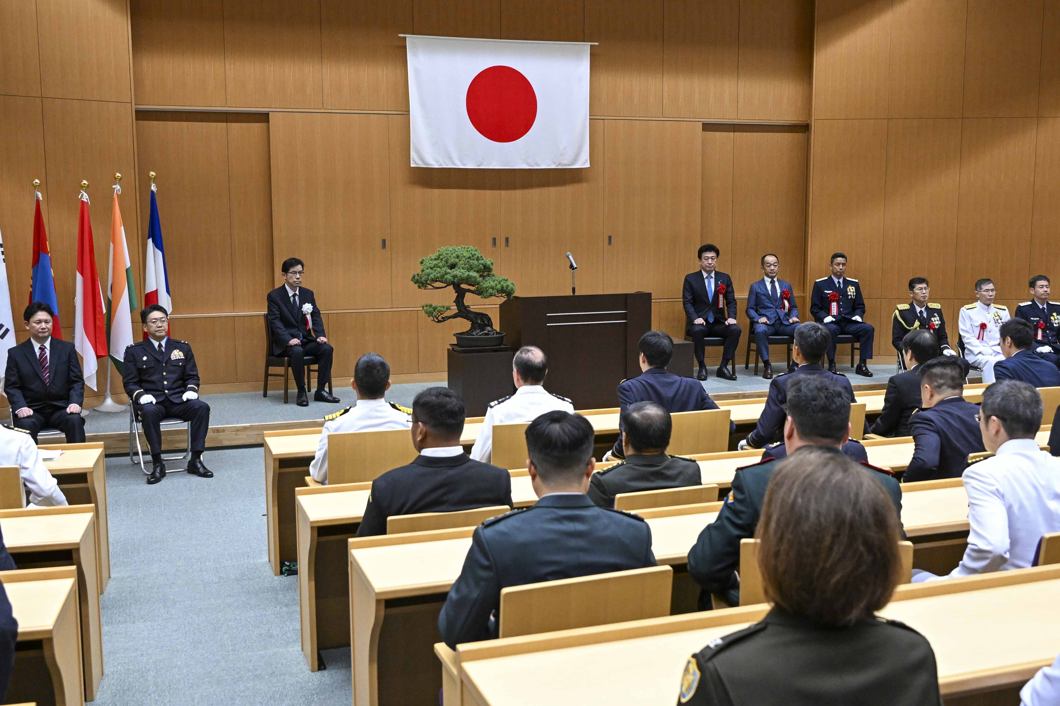 Entrance ceremony for the first National Security Strategist Studies Program