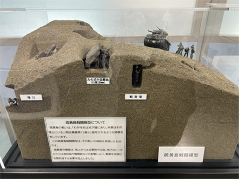 硫黄島戦闘模型