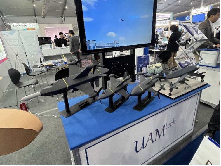 【写真７】UAM Tech社の無人機