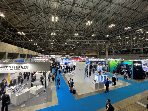 DSEI Japan 2025 会場俯瞰（出所：執筆者撮影）