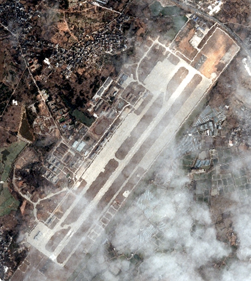 図2-1　龍田飛行場