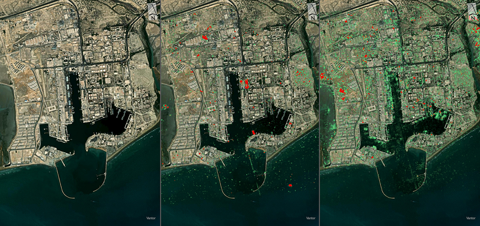 図4バンダレ・アッバースのPWTT分析結果