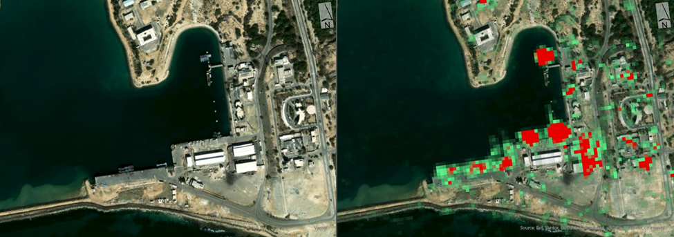 図6コナラックのPWTT分析結果（港湾）